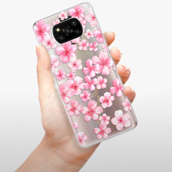 Silikonové pouzdro iSaprio - Xiaomi Poco X3 Pro / Xiaomi Poco X3 NFC - Flower Pattern 05