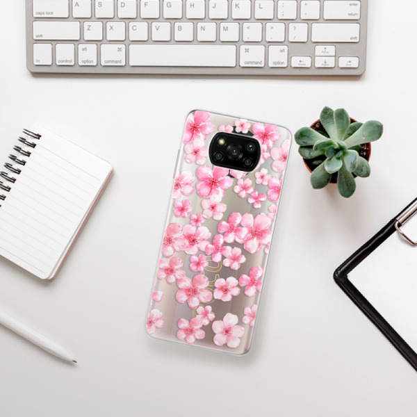 Silikonové pouzdro iSaprio - Xiaomi Poco X3 Pro / Xiaomi Poco X3 NFC - Flower Pattern 05
