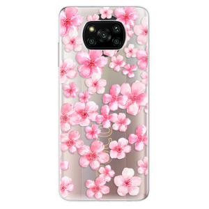 Silikonové pouzdro iSaprio - Xiaomi Poco X3 Pro / Xiaomi Poco X3 NFC - Flower Pattern 05