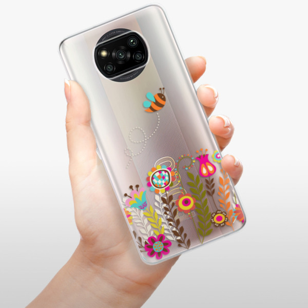 Silikonové pouzdro iSaprio - Xiaomi Poco X3 Pro / Xiaomi Poco X3 NFC - Bee 01