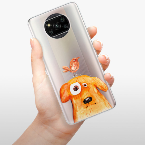 Silikonové pouzdro iSaprio - Xiaomi Poco X3 Pro / Xiaomi Poco X3 NFC - Dog And Bird