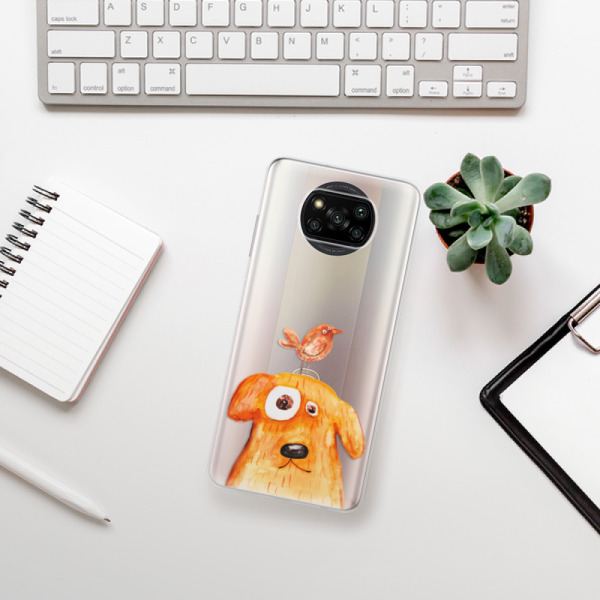 Silikonové pouzdro iSaprio - Xiaomi Poco X3 Pro / Xiaomi Poco X3 NFC - Dog And Bird