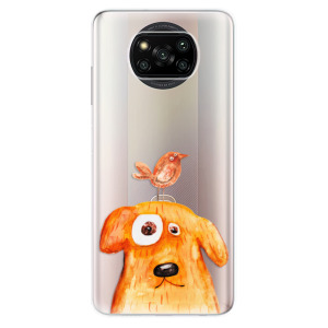 Silikonové pouzdro iSaprio - Xiaomi Poco X3 Pro / Xiaomi Poco X3 NFC - Dog And Bird