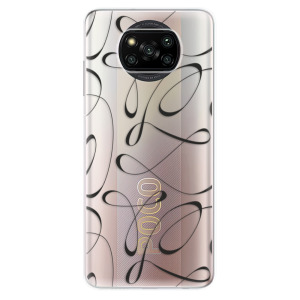 Silikonové pouzdro iSaprio - Xiaomi Poco X3 Pro / Xiaomi Poco X3 NFC - Fancy black