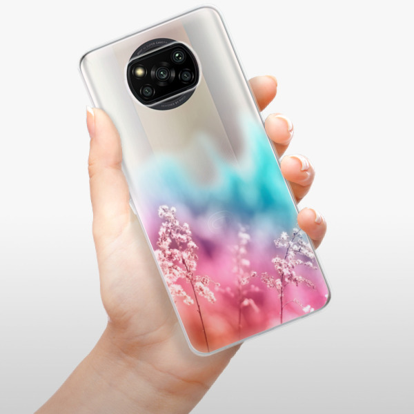 Silikonové pouzdro iSaprio - Xiaomi Poco X3 Pro / Xiaomi Poco X3 NFC - Rainbow Grass