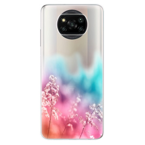 Silikonové pouzdro iSaprio - Xiaomi Poco X3 Pro / Xiaomi Poco X3 NFC - Rainbow Grass