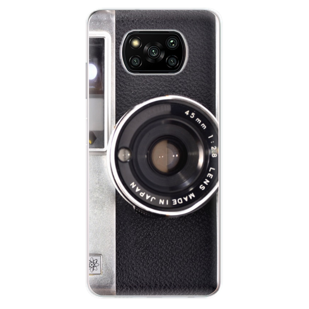 Silikonové odolné pouzdro iSaprio - Vintage Camera 01 na mobil Xiaomi Poco X3 Pro / Xiaomi Poco X3 NFC (Silikonový odolný kryt, obal, pouzdro iSaprio - Vintage Camera 01 na mobilní telefon Xiaomi Poco X3 Pro / Xiaomi Poco X3 NFC)