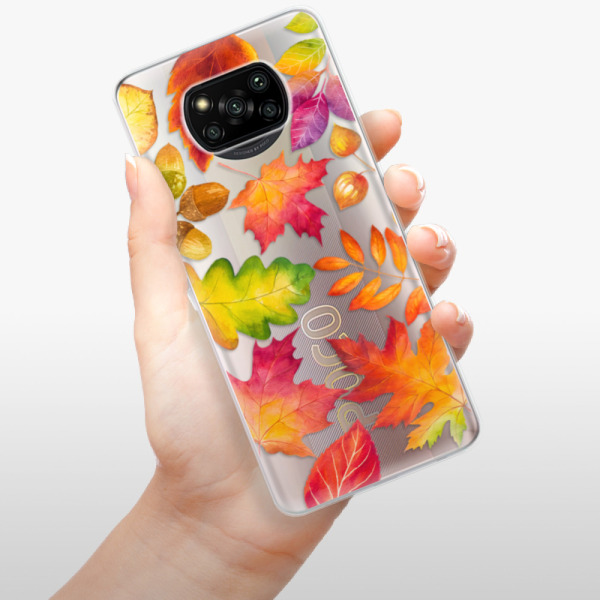 Silikonové pouzdro iSaprio - Xiaomi Poco X3 Pro / Xiaomi Poco X3 NFC - Autumn Leaves 01