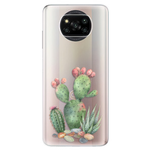 Silikonové odolné pouzdro iSaprio - Cacti 01 na mobil Xiaomi Poco X3 Pro / Xiaomi Poco X3 NFC