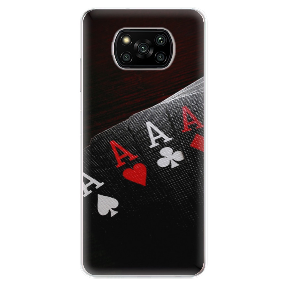 Odolné silikonové pouzdro iSaprio - Poker - Xiaomi Poco X3 Pro / X3 NFC