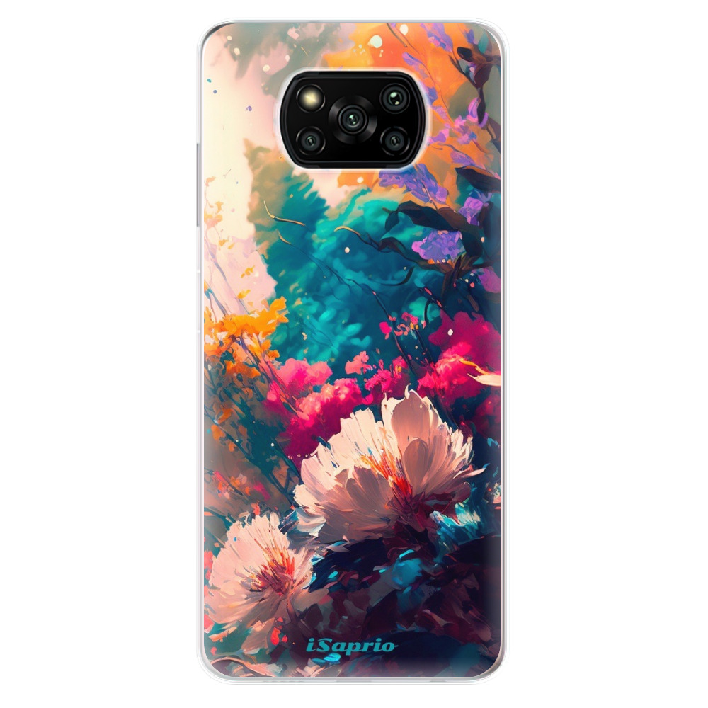 Odolné silikonové pouzdro iSaprio - Flower Design - Xiaomi Poco X3 Pro / X3 NFC