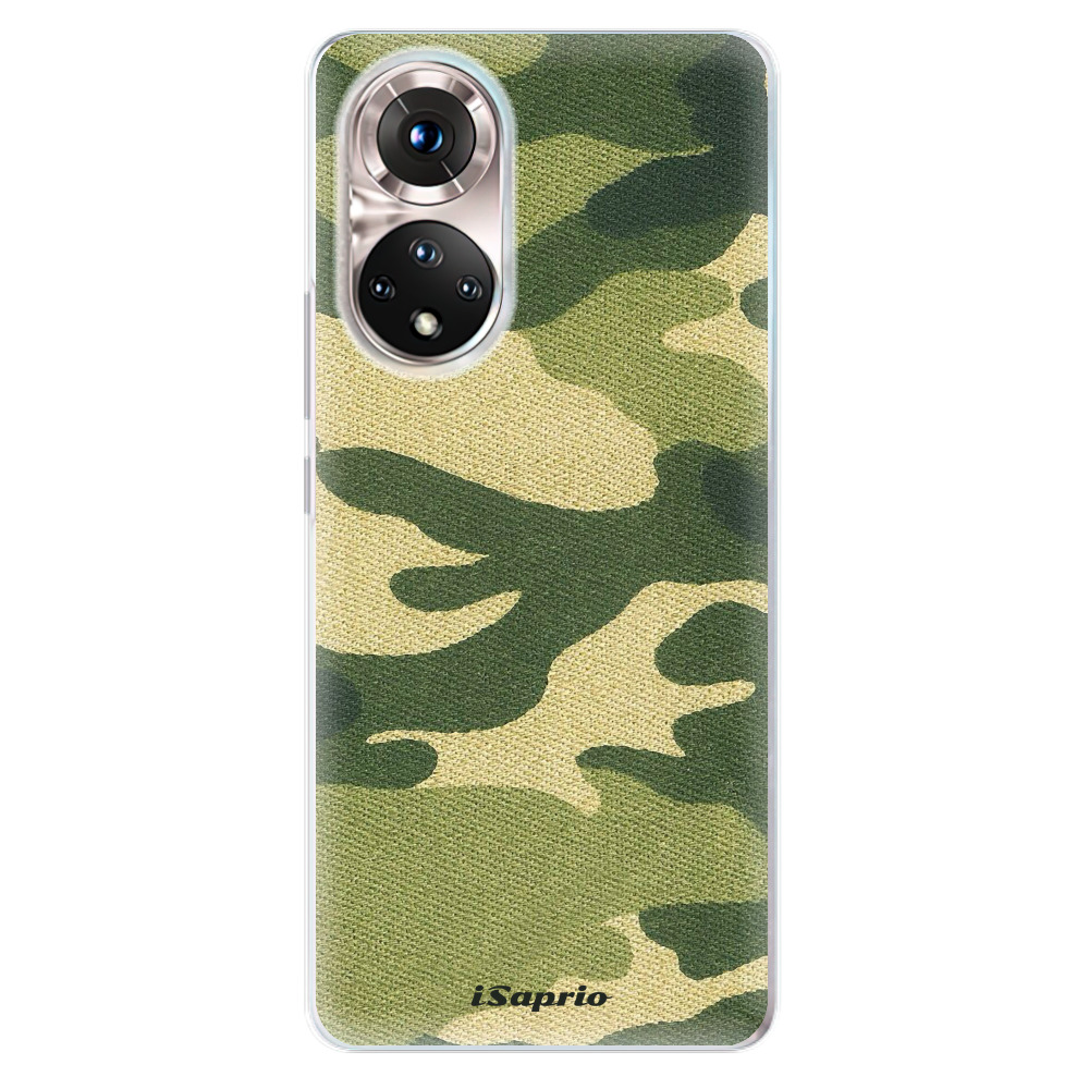 Odolné silikonové pouzdro iSaprio - Green Camuflage 01 - Honor 50