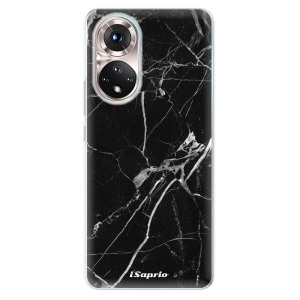 Silikonové odolné pouzdro iSaprio - Black Marble 18 na mobil Honor 50