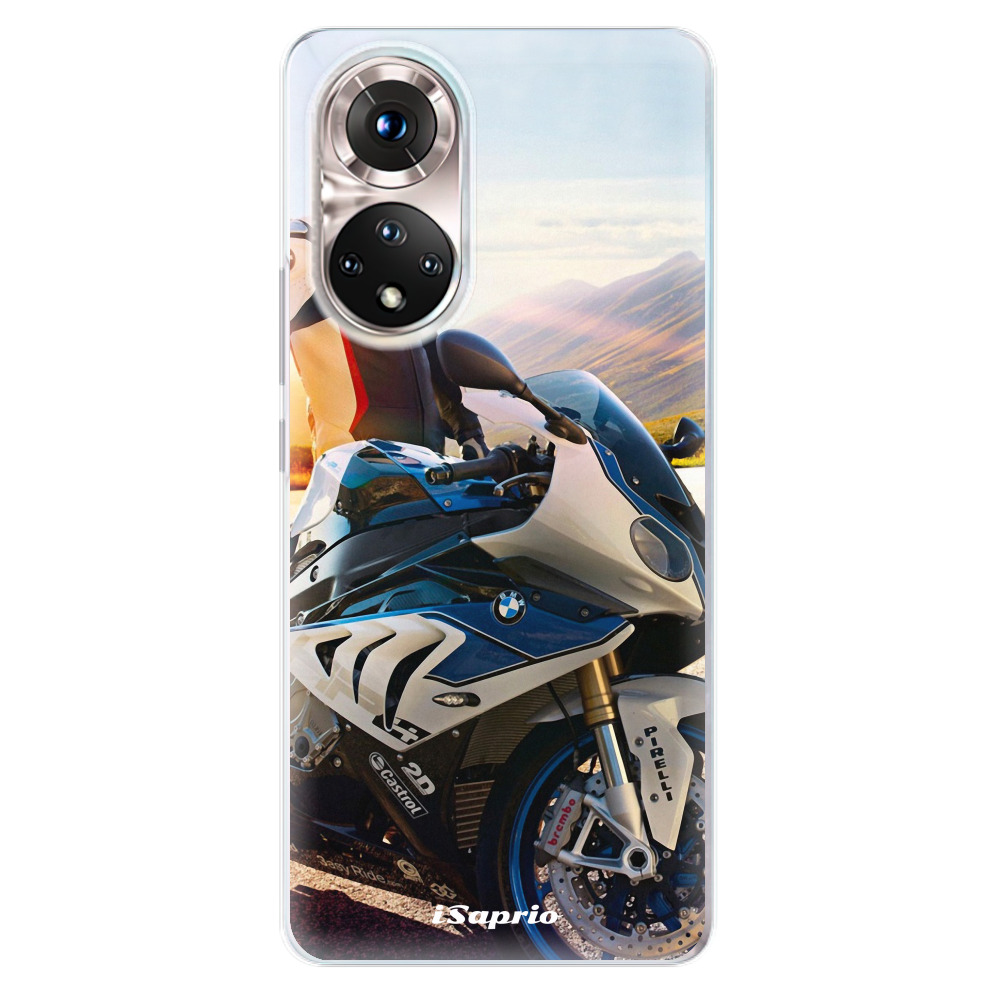 Odolné silikonové pouzdro iSaprio - Motorcycle 10 - Honor 50