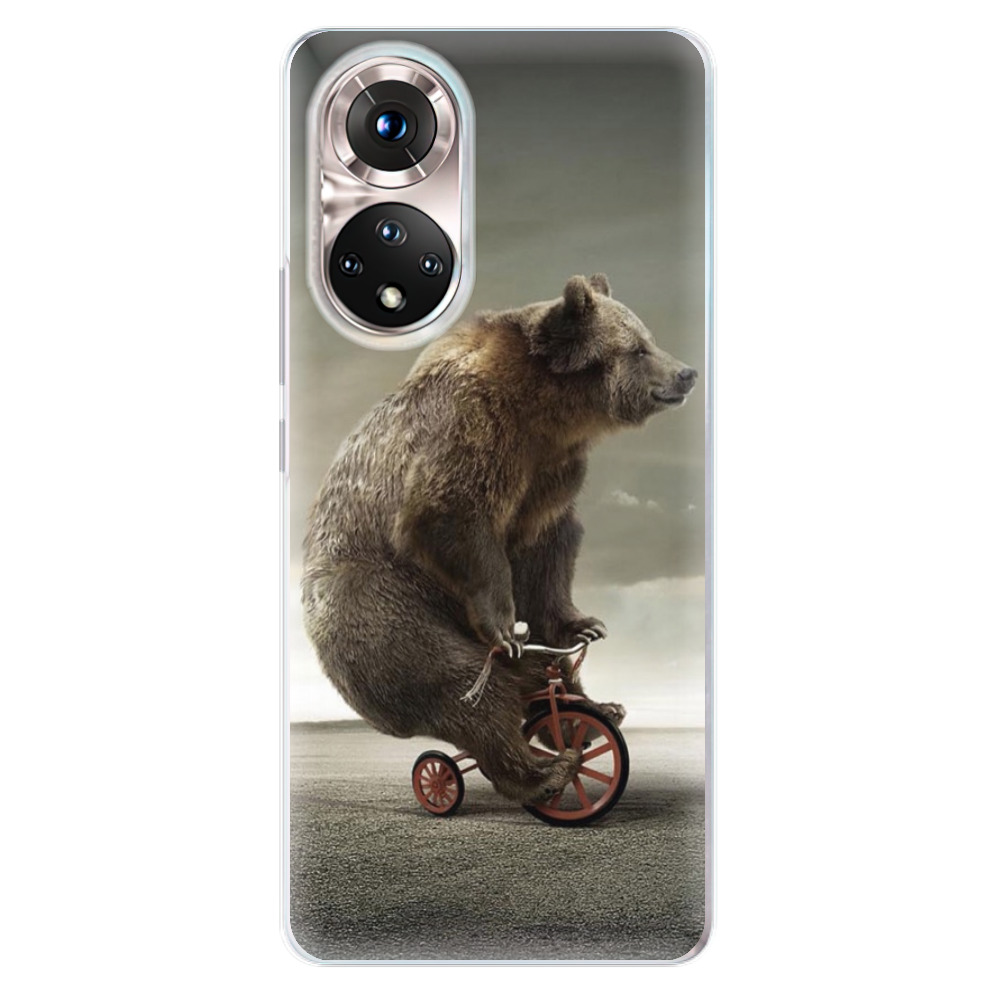 Silikonové odolné pouzdro iSaprio - Bear 01 na mobil Honor 50 (Silikonový odolný kryt, obal, pouzdro iSaprio - Bear 01 na mobilní telefon Honor 50)