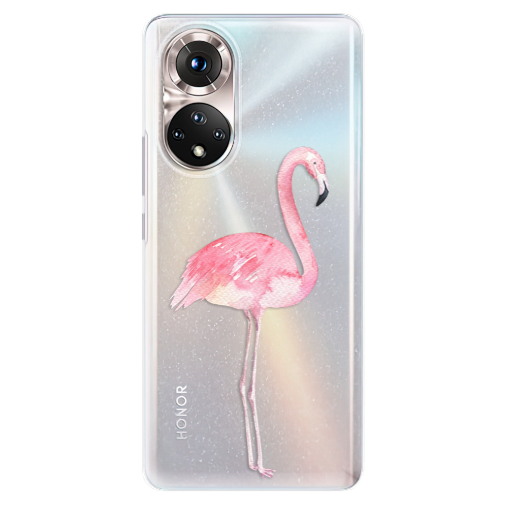 Odolné silikonové pouzdro iSaprio - Flamingo 01 - Honor 50
