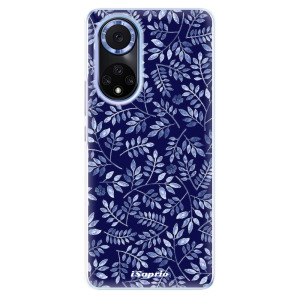 Silikonové odolné pouzdro iSaprio - Blue Leaves 05 na mobil Huawei Nova 9