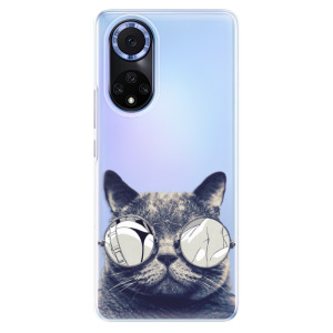 Silikonové odolné pouzdro iSaprio - Crazy Cat 01 na mobil Huawei Nova 9