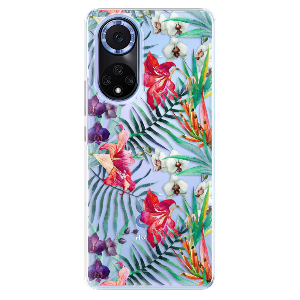 Odolné silikonové pouzdro iSaprio - Flower Pattern 03 - Huawei Nova 9