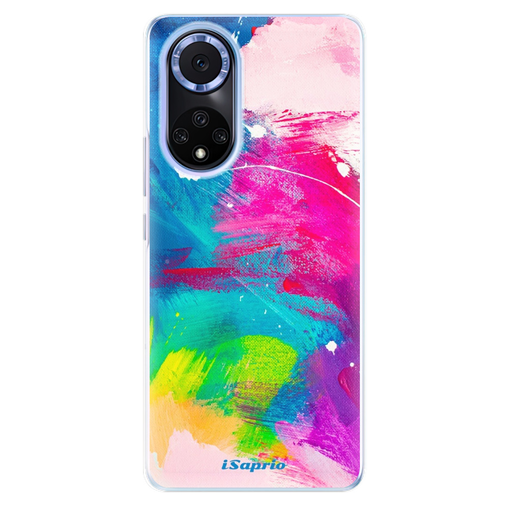 Odolné silikonové pouzdro iSaprio - Abstract Paint 03 - Huawei Nova 9