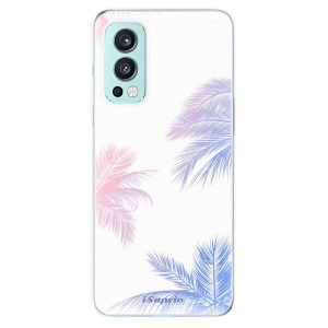 Silikonové odolné pouzdro iSaprio - Digital Palms 10 na mobil OnePlus Nord 2 5G
