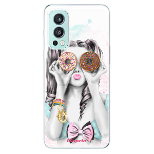 Silikonové odolné pouzdro iSaprio - Donuts 10 na mobil OnePlus Nord 2 5G