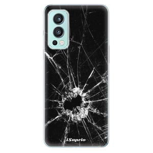 Silikonové odolné pouzdro iSaprio - Broken Glass 10 na mobil OnePlus Nord 2 5G