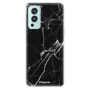 Silikonové odolné pouzdro iSaprio - Black Marble 18 na mobil OnePlus Nord 2 5G