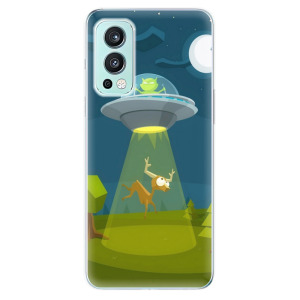 Silikonové odolné pouzdro iSaprio - Alien 01 na mobil OnePlus Nord 2 5G