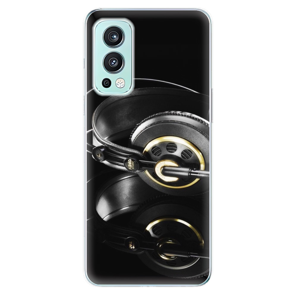 Odolné silikonové pouzdro iSaprio - Headphones 02 - OnePlus Nord 2 5G