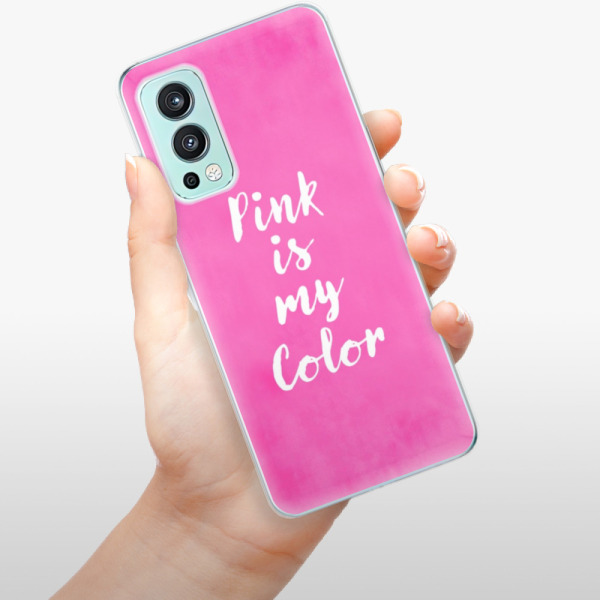 Silikonové pouzdro iSaprio - OnePlus Nord 2 5G - Pink is my color