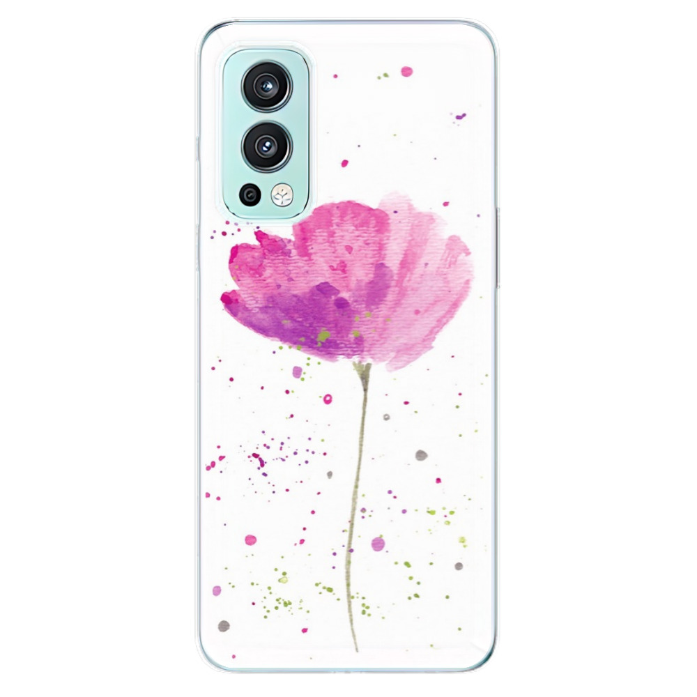 Silikonové odolné pouzdro iSaprio - Poppies na mobil OnePlus Nord 2 5G (Silikonový odolný kryt, obal, pouzdro iSaprio - Poppies na mobilní telefon OnePlus Nord 2 5G)