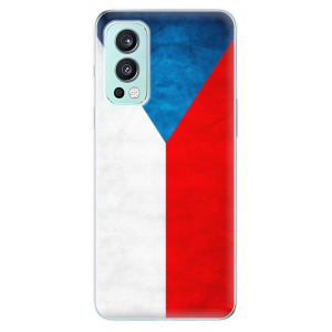 Silikonové odolné pouzdro iSaprio - Czech Flag na mobil OnePlus Nord 2 5G
