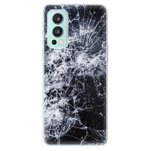 Silikonové odolné pouzdro iSaprio - Cracked na mobil OnePlus Nord 2 5G