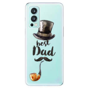 Silikonové odolné pouzdro iSaprio - Best Dad na mobil OnePlus Nord 2 5G