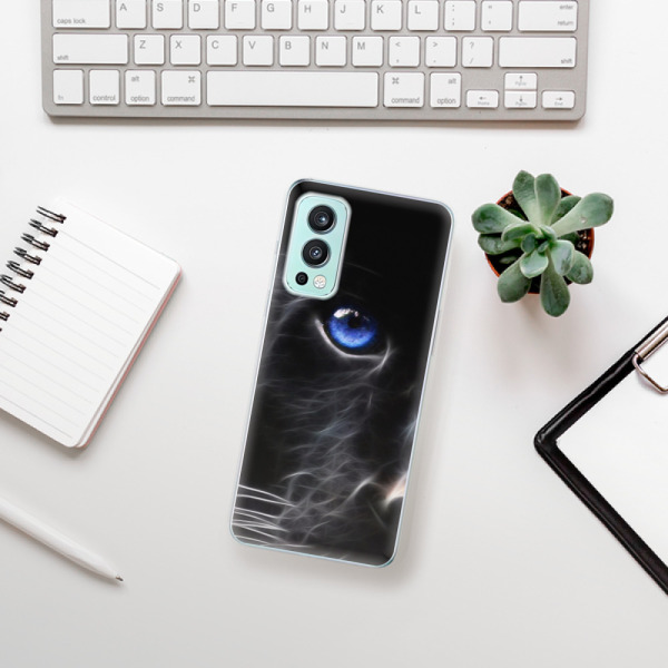 Silikonové pouzdro iSaprio - OnePlus Nord 2 5G - Black Puma