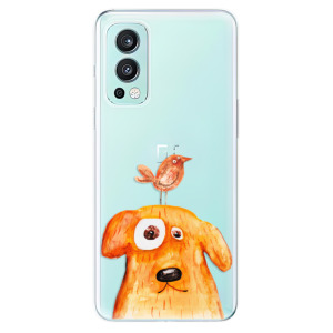 Silikonové odolné pouzdro iSaprio - Dog And Bird na mobil OnePlus Nord 2 5G
