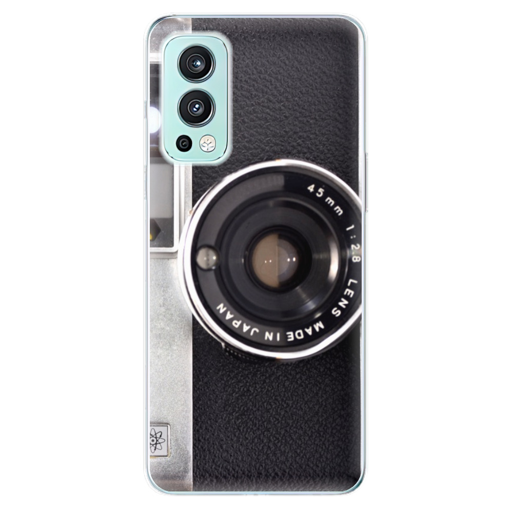 Silikonové odolné pouzdro iSaprio - Vintage Camera 01 na mobil OnePlus Nord 2 5G (Silikonový odolný kryt, obal, pouzdro iSaprio - Vintage Camera 01 na mobilní telefon OnePlus Nord 2 5G)