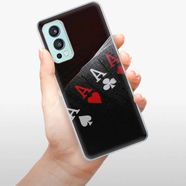 Silikonové pouzdro iSaprio - OnePlus Nord 2 5G - Poker