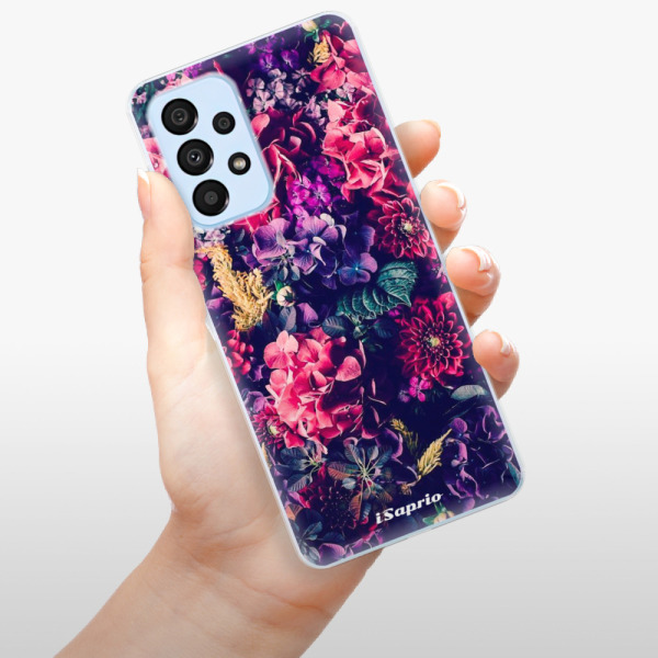 Silikonové pouzdro iSaprio - Samsung Galaxy A33 5G - Flowers 10