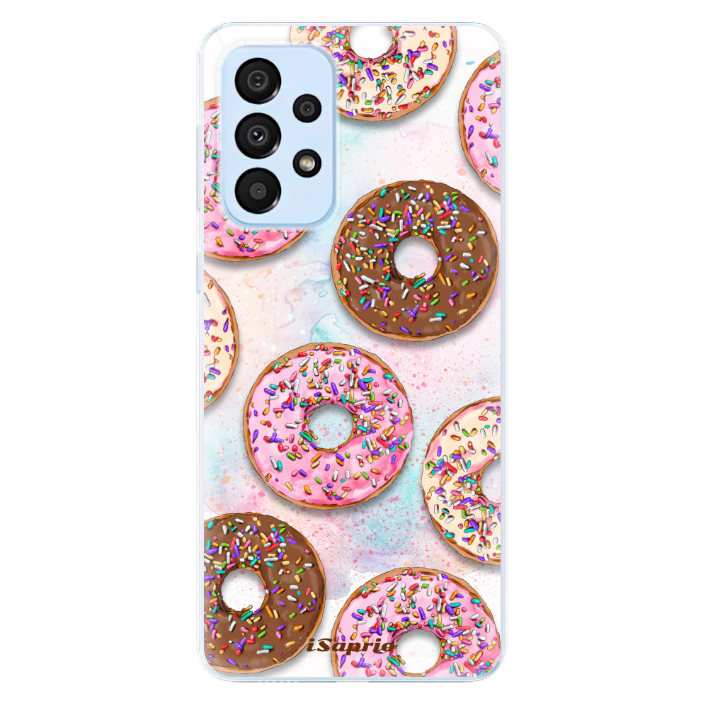 Odolné silikonové pouzdro iSaprio - Donuts 11 - Samsung Galaxy A33 5G