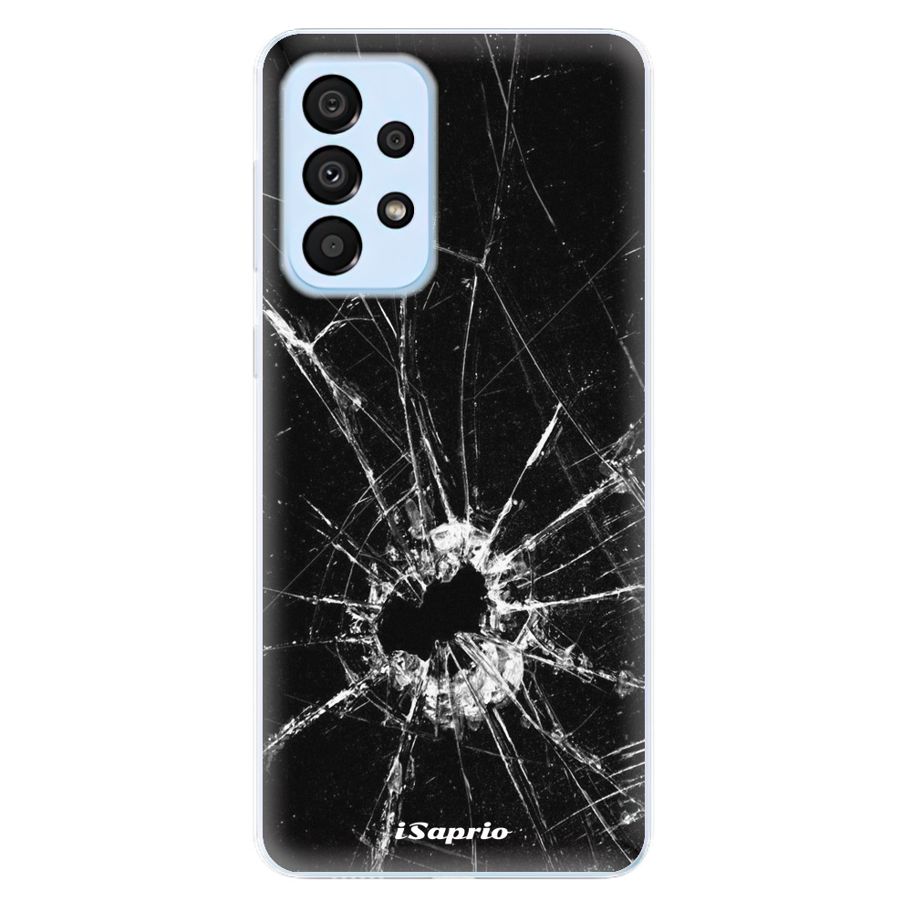 Odolné silikonové pouzdro iSaprio - Broken Glass 10 - Samsung Galaxy A33 5G