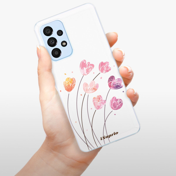 Silikonové pouzdro iSaprio - Samsung Galaxy A33 5G - Flowers 14