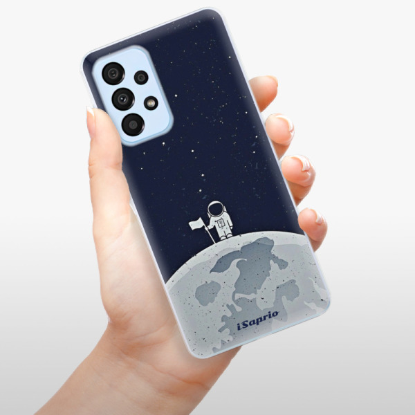 Silikonové pouzdro iSaprio - Samsung Galaxy A33 5G - On The Moon 10