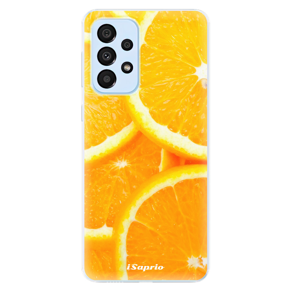Odolné silikonové pouzdro iSaprio - Orange 10 - Samsung Galaxy A33 5G