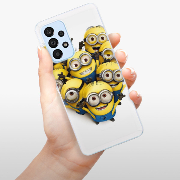 Silikonové pouzdro iSaprio - Samsung Galaxy A33 5G - Mimons 01