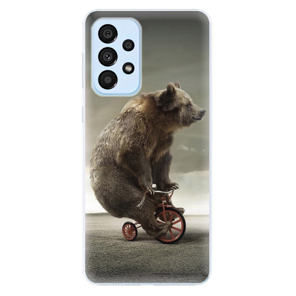 Odolné silikonové pouzdro iSaprio - Bear 01 - Samsung Galaxy A33 5G