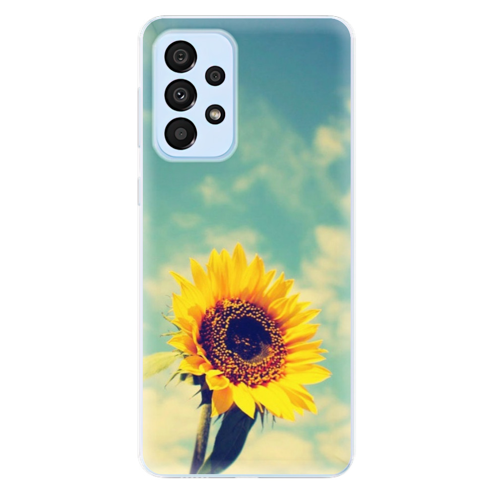 Odolné silikonové pouzdro iSaprio - Sunflower 01 - Samsung Galaxy A33 5G