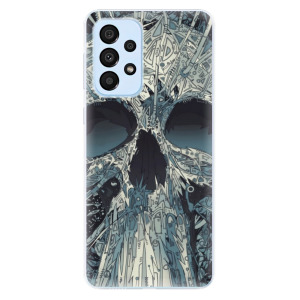 Silikonové odolné pouzdro iSaprio - Abstract Skull na mobil Samsung Galaxy A33 5G