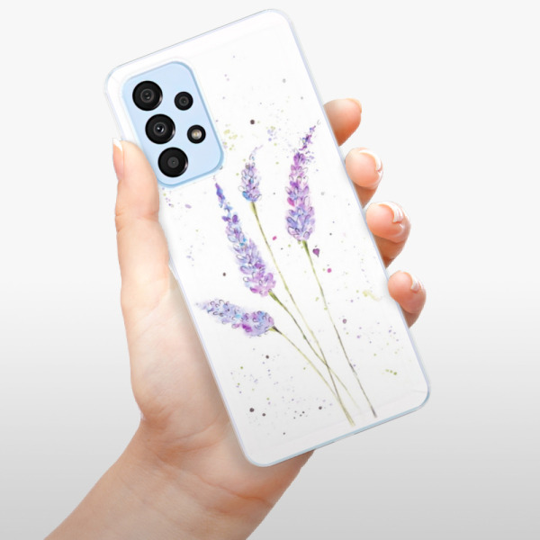 Silikonové pouzdro iSaprio - Samsung Galaxy A33 5G - Lavender